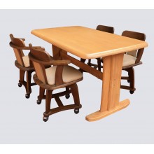 Bộ bàn ghế Kaiten (130 x 80cm)
